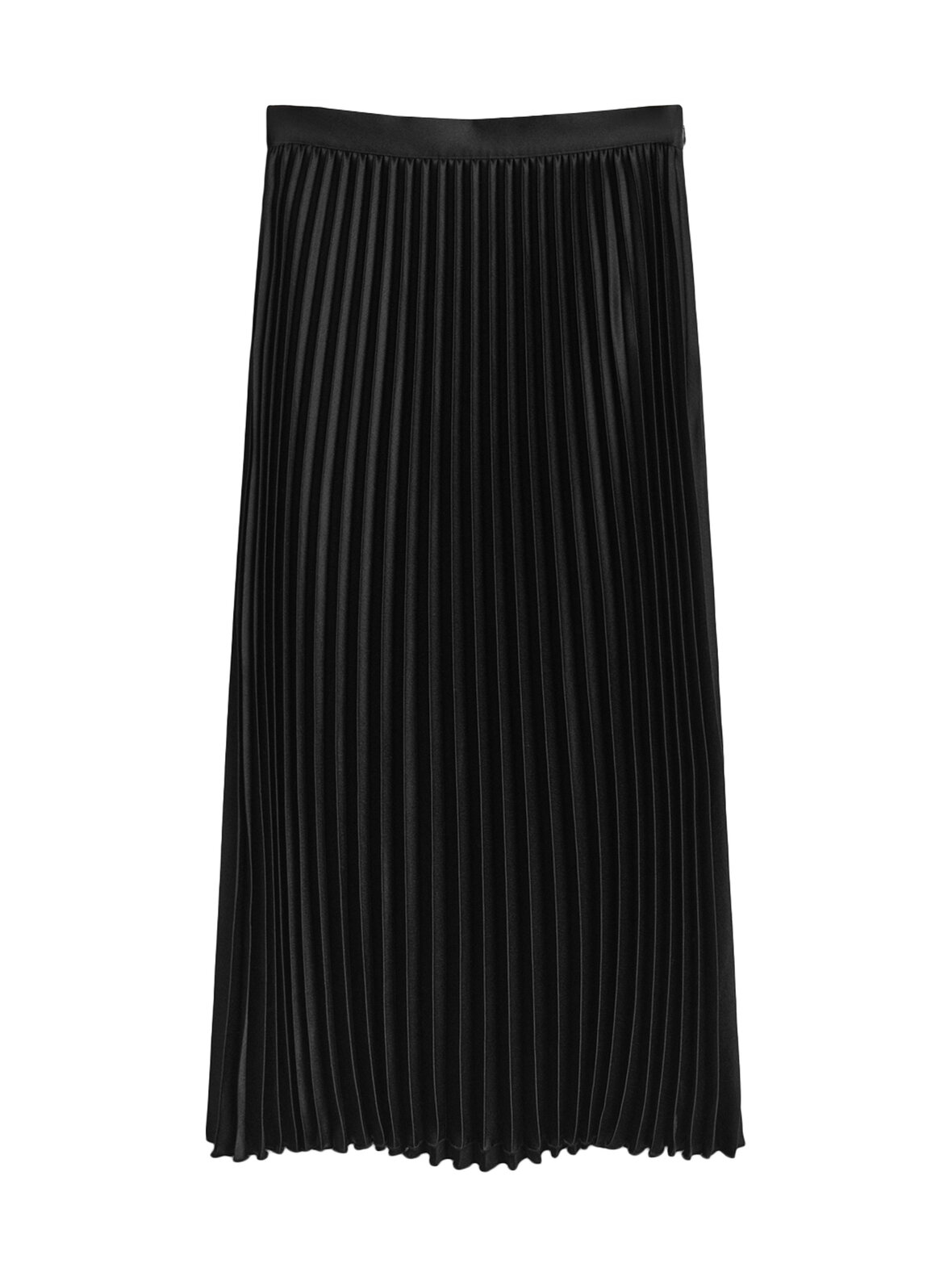 Pliseerattu satiinihame