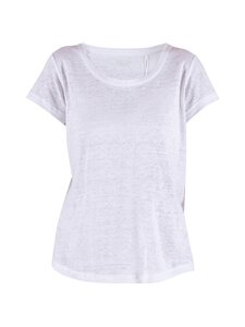BLUE - Lotta- pellavainen t-paita - WHITE | Stockmann