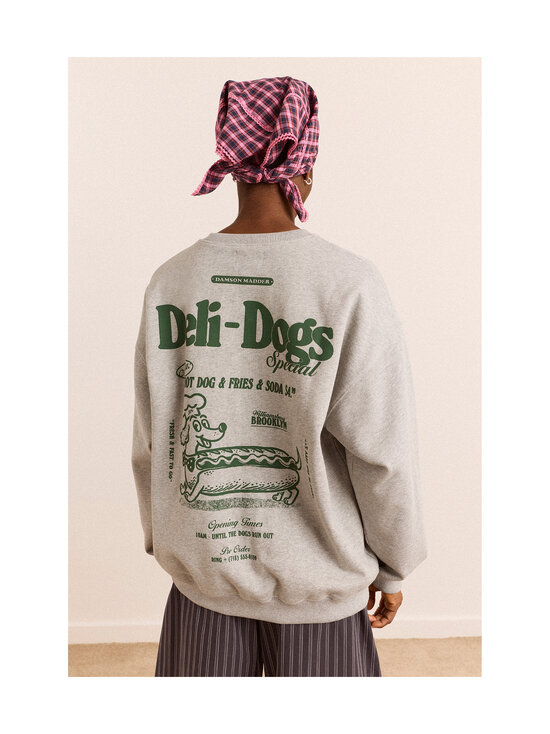 Damson Madder - Deli Dog -collegepaita - GREY | Stockmann - photo 4