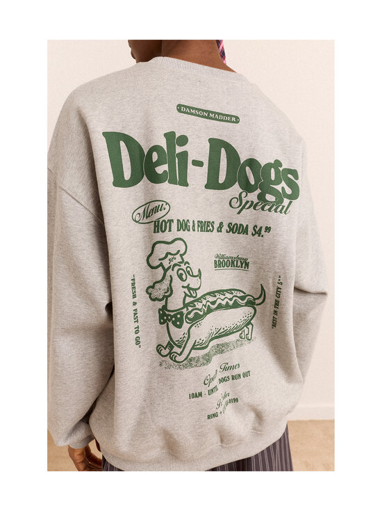 Damson Madder - Deli Dog -collegepaita - GREY | Stockmann - photo 5