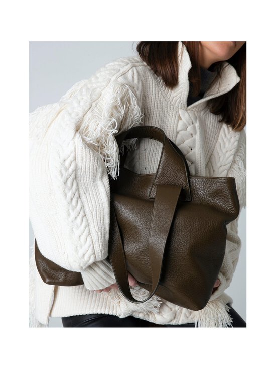 NO/AN - Plen-nahkalaukku - OLIVE | Stockmann - photo 5