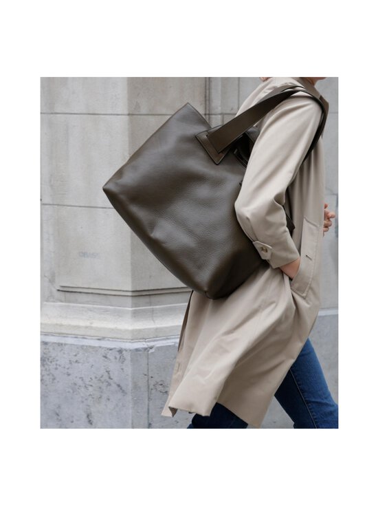 NO/AN - Plen-nahkalaukku - OLIVE | Stockmann - photo 6