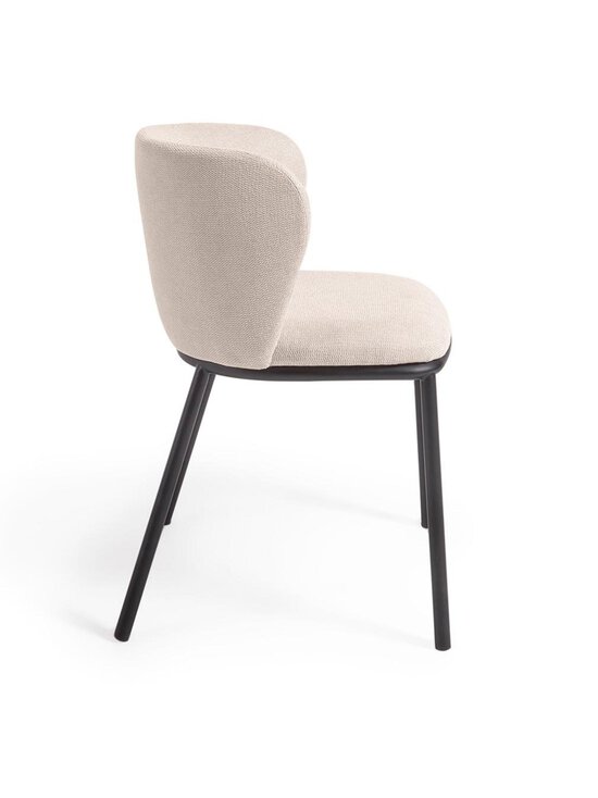 Kave Home - Ciselia-tuoli beige chenille-kangas - BEIGE | Stockmann - photo 2