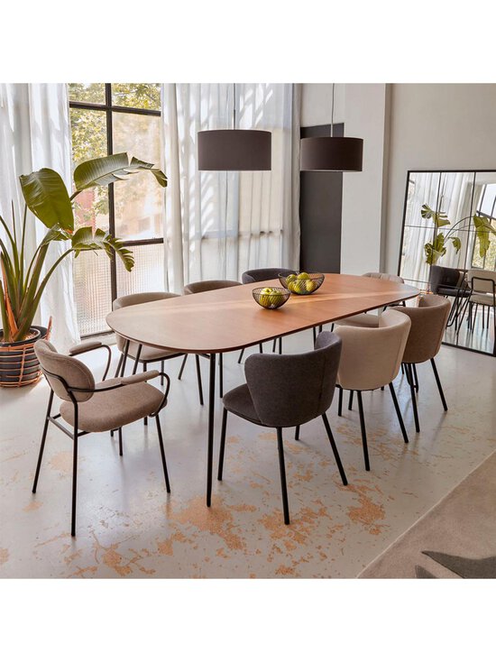 Kave Home - Ciselia-tuoli beige chenille-kangas - BEIGE | Stockmann - photo 7