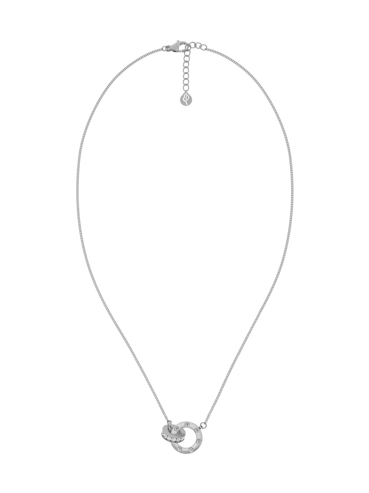 Ida Necklace Mini Steel -kaulakoru