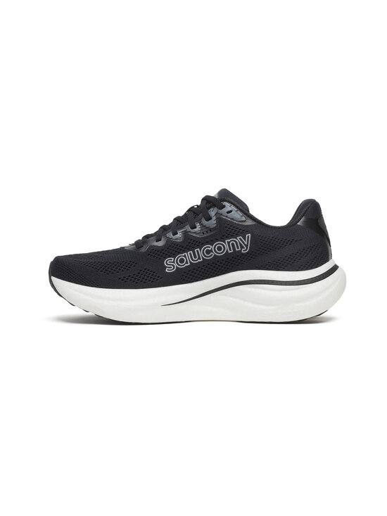 Saucony - M Ride 19 Wide skriešanas apavi - 100 BLACK/SILVER | Stockmann - photo 3