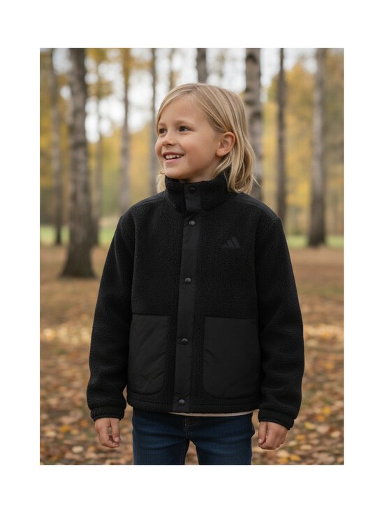 adidas Sportswear - Jakk Junior Sherpa - KH0192 BLACK | Stockmann - photo 7