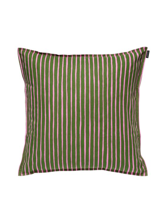 Marimekko - Piccolo-tyynynpäällinen 50 x 50 cm - 464 OLIVE GREEN, FUCHSIA | Stockmann - photo 1
