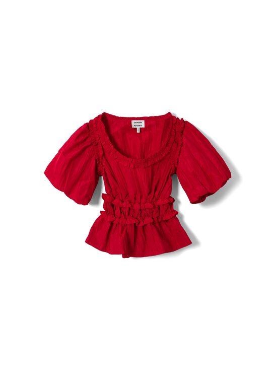 Damson Madder - Pluus Everly Ruffle - RED | Stockmann - photo 1