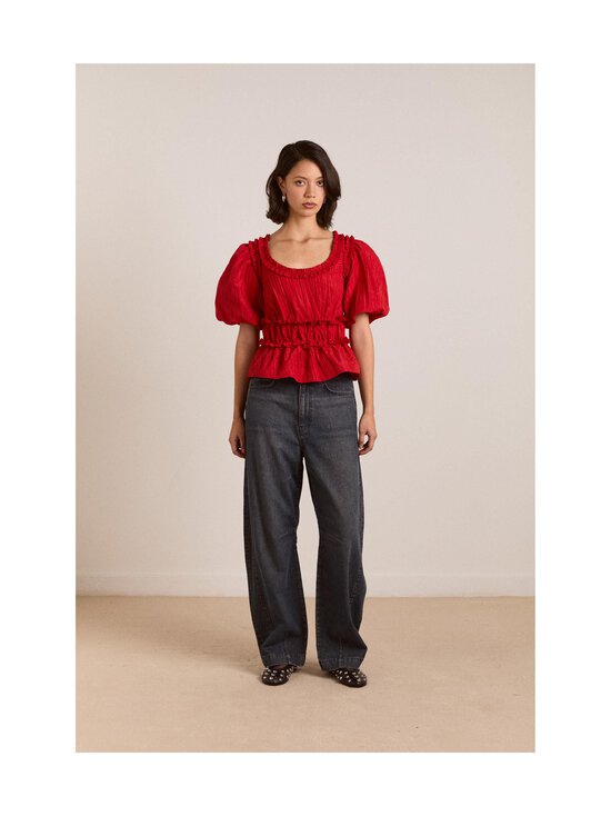 Damson Madder - Pluus Everly Ruffle - RED | Stockmann - photo 4