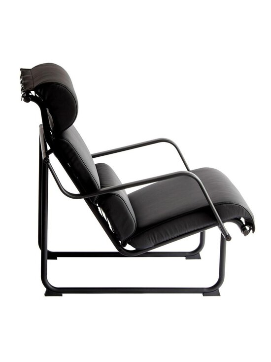 Yrjö Kukkapuro - Remmi-nojatuoli musta nahka / musta - BLACK | Stockmann - photo 2