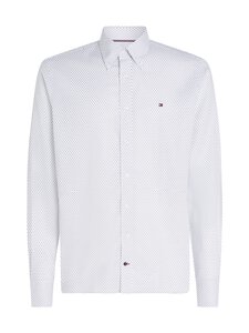Tommy Hilfiger - Twill Regular Fit krekls ar apkakli - 0K5 WHITE / PREPPY NAVY Tommy Hilfiger - Twill Regular Fit krekls ar apkakli - 0K5 WHITE / PREPPY NAVY | Stockmann