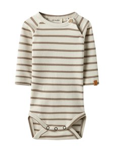 Lil' Atelier - Bodi NbmLimia - TURTLEDOVE STRIPES:SEPIA TINT | Stockmann