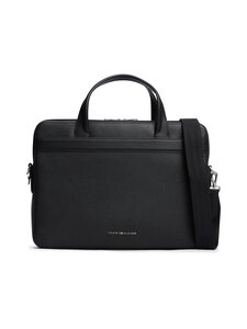 Tommy Hilfiger - Business Leather klēpjdatora soma - BDS BLACK | Stockmann