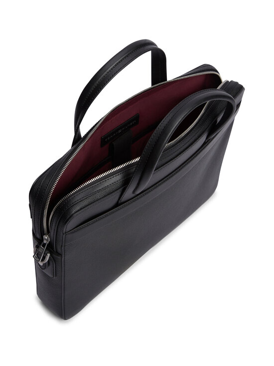 Tommy Hilfiger - Business Leather klēpjdatora soma - BDS BLACK | Stockmann - photo 3