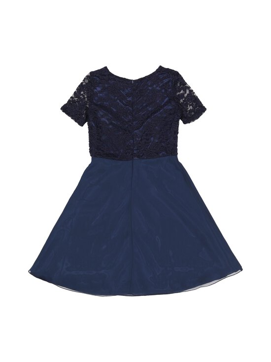MINGNELIN - Pitsi- ja sifonkimekko - 005 NAVY | Stockmann - photo 2