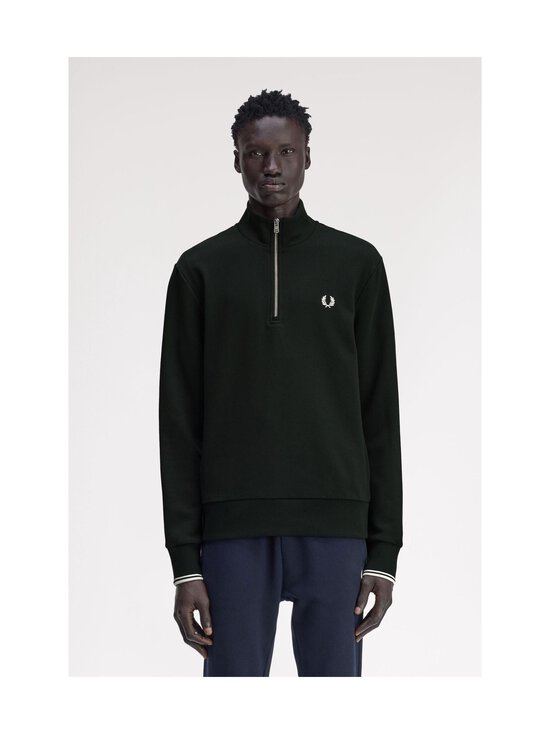 Fred Perry - Half Zip džemperis - T50 NIGHTGREEN/SNWHT - photo 3 Fred Perry - Half Zip džemperis - T50 NIGHTGREEN/SNWHT | Stockmann - photo 3