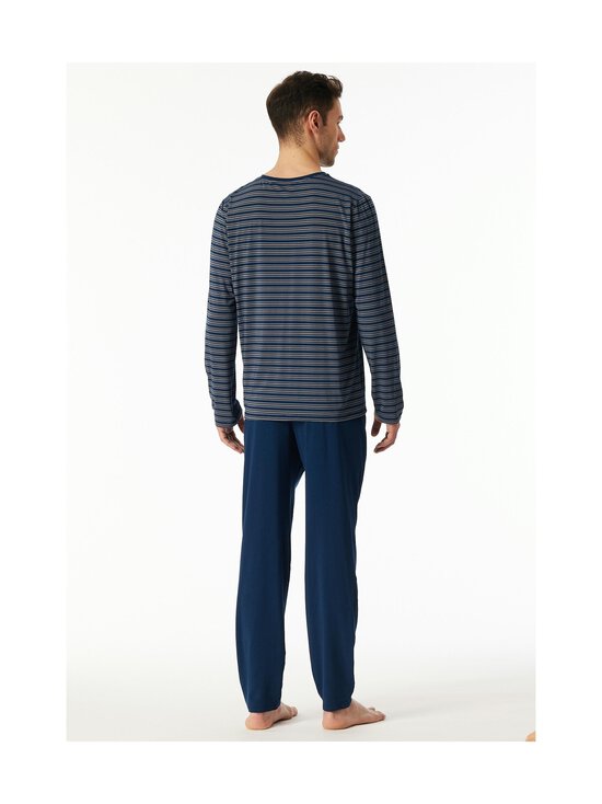 Schiesser - Long-pyjama 2-osainen - 803 DARK BLUE - photo 3 Schiesser - Long-pyjama 2-osainen - 803 DARK BLUE | Stockmann - photo 3