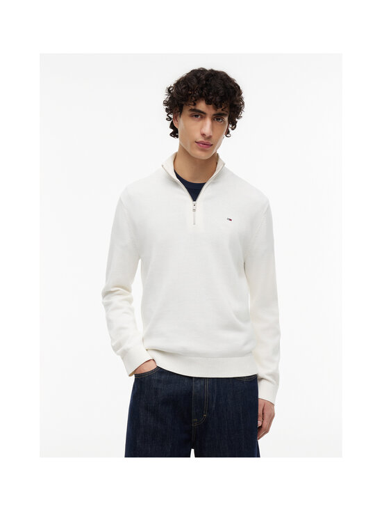 Tommy Jeans - Essential Quarter Zip džemperis - YBH OFF WHITE | Stockmann - photo 2