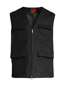 BARENA VENEZIA - Vico Caramal vilnas veste - 590 NERO | Stockmann