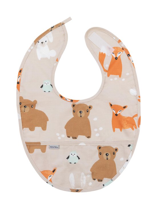 Pentik - Metsänväki-ruokalappu - LIGHT BROWN | Stockmann - photo 1