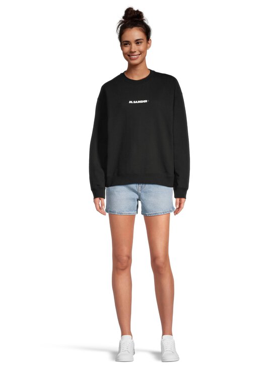 Jil Sander - Logo-collegepaita - 001 BLACK | Stockmann - photo 2