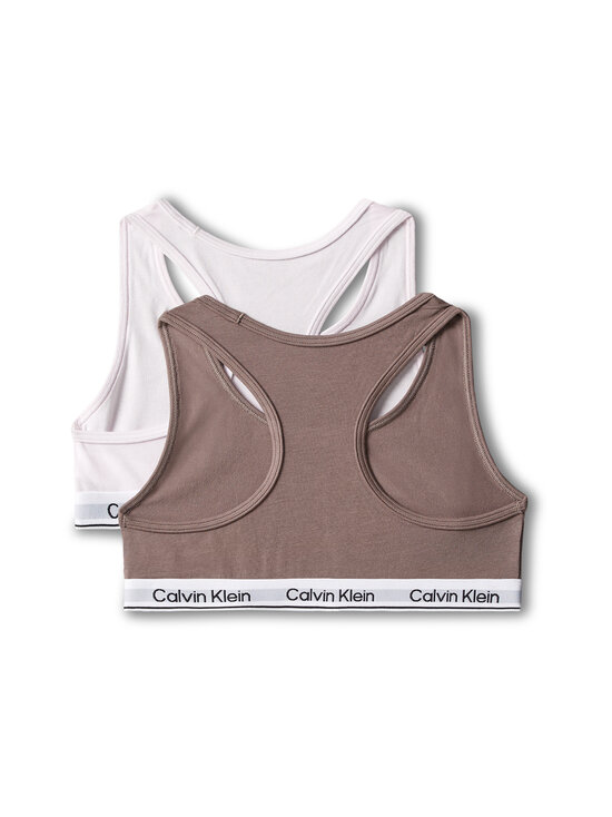 Calvin Klein Kids - Bralette-rintaliivit 2-pack - 0TF IRON / ORCHIDICE | Stockmann - photo 2