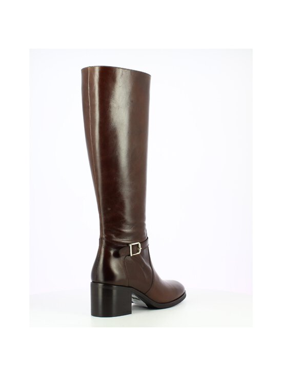 Wonders - Buckle Zipper -nahkasaappaat - TRIS KESTANE = ATNIIKKI BRWN | Stockmann - photo 3