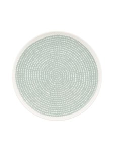 Marimekko - Siirtolapuutarha-lautanen 25 cm - SAGE, OFF WHITE Marimekko - Siirtolapuutarha-lautanen 25 cm - SAGE, OFF WHITE | Stockmann