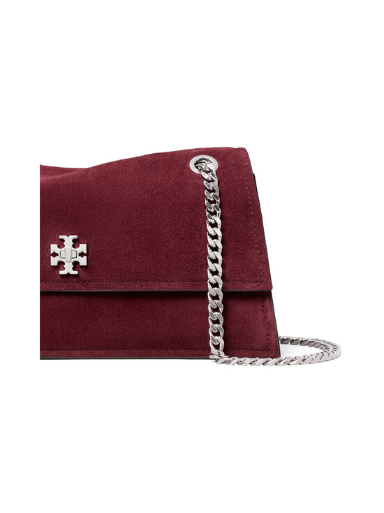 Tory Burch - Kira Turnlock Suede -olkalaukku - 600 MERLOT | Stockmann - photo 3