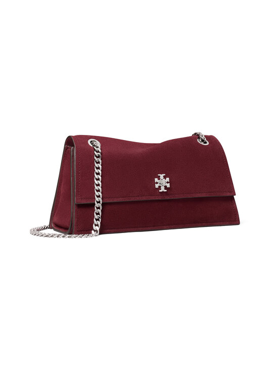 Tory Burch - Kira Turnlock Suede -olkalaukku - 600 MERLOT | Stockmann - photo 4