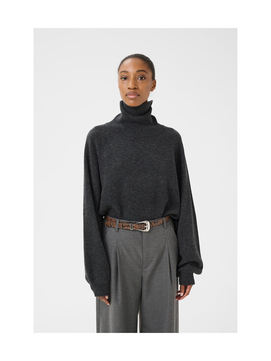 Gestuz - Villane kampsun ManziGZ Rollneck - 170 DEEP GRAPHITE MELANGE | Stockmann - photo 4