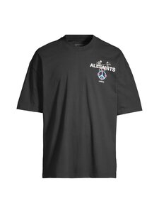 Allsaints - Reincarnate Crew t-paita - WASHED BLACK | Stockmann
