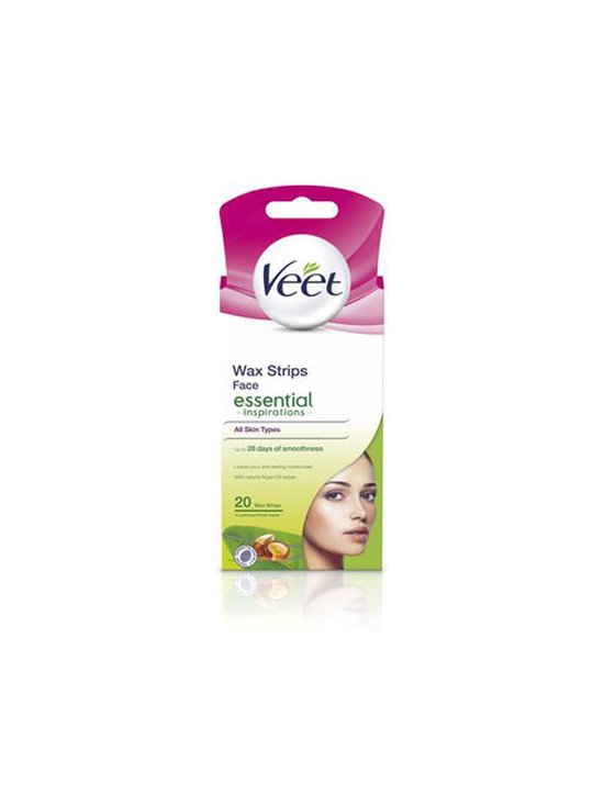 Inspirations Wax Strips All Skin Types Face -vahaliuskat 20 kpl