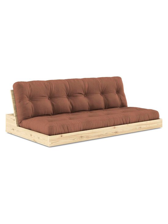 Karup - Base-futonsohva clay brown/mänty L 196 cm - BROWN | Stockmann - photo 1