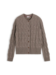 Tommy Hilfiger - Kardigan Soft Wool - HH9 HOT COCO HEATHER | Stockmann