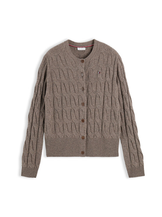 Tommy Hilfiger - Kardigan Soft Wool - HH9 HOT COCO HEATHER | Stockmann - photo 1