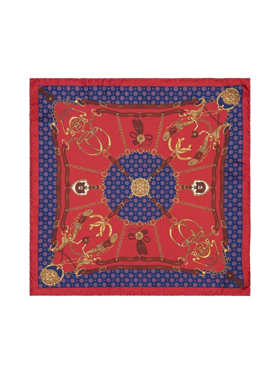 Stockholm Kravatt - Siidist taskurätik Horse And Bridle - 1 RED/BLUE/GOLD | Stockmann - photo 1