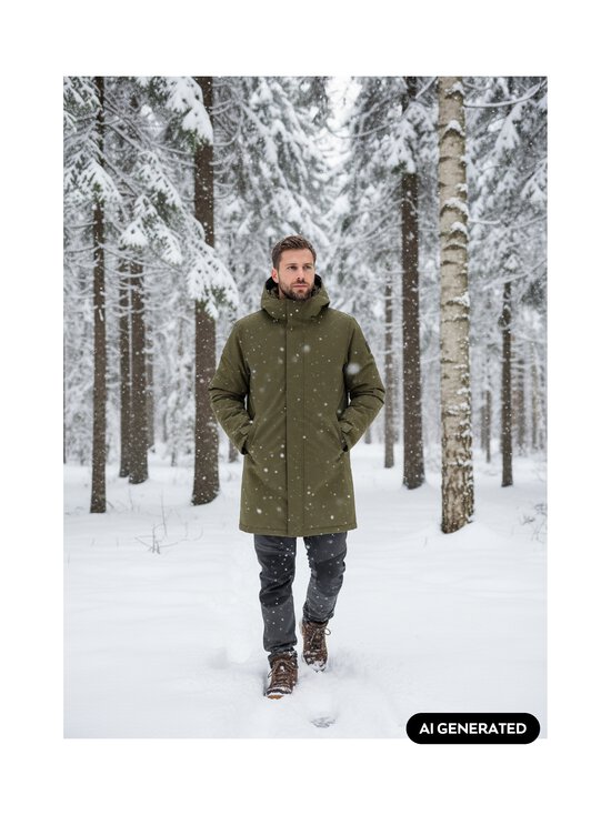 Tommy Hilfiger - Tech Hooded Padded parka jaka - MT1 HUNTSMAN GREEN | Stockmann - photo 2