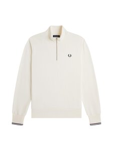 Fred Perry - Pusa Half Zip - 84A ECRU OXBLOOD GRASSROOTS | Stockmann