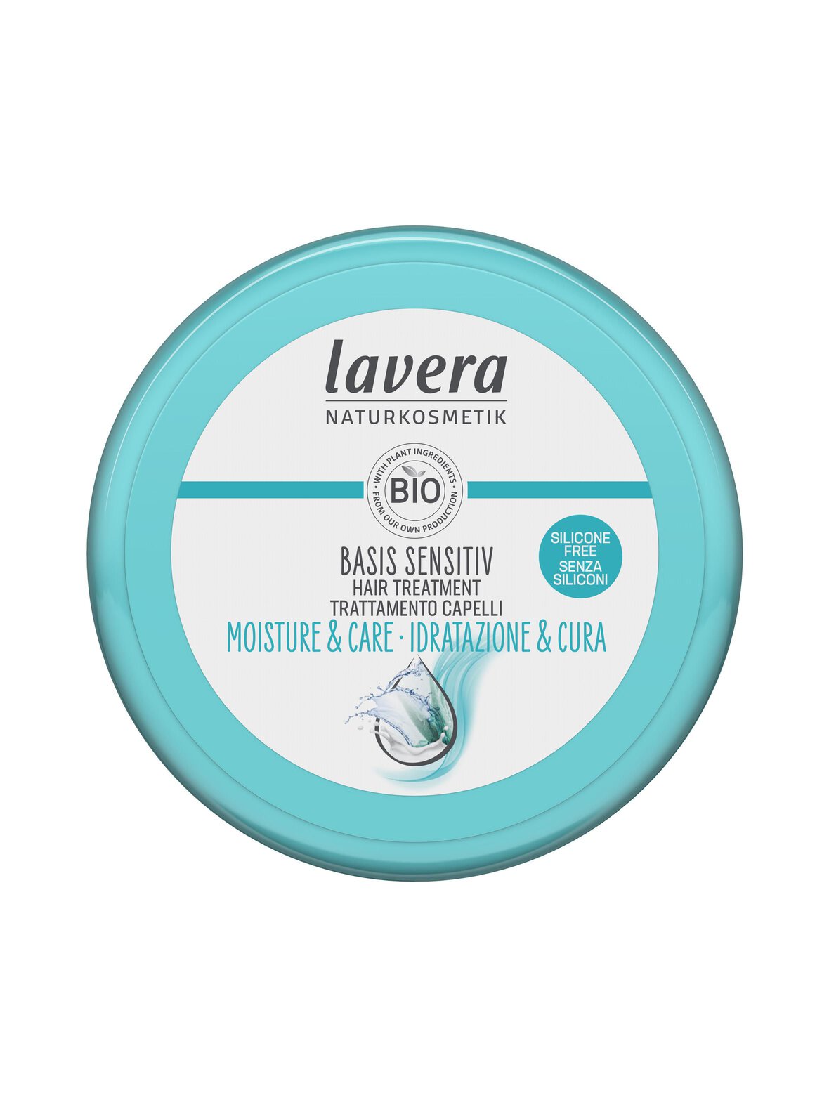 lavera Moisture & care hair treatment -tehohoito, 200ml