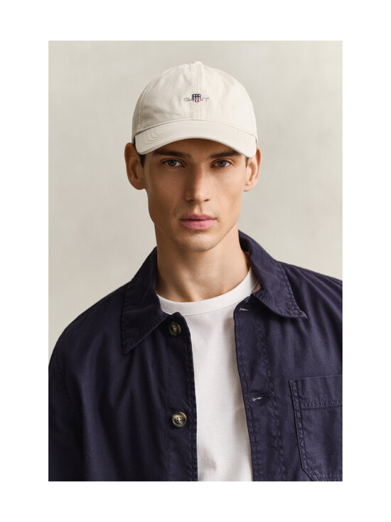 GANT - Shield kokvilnas cepure - 34 PUTTY | Stockmann - photo 2