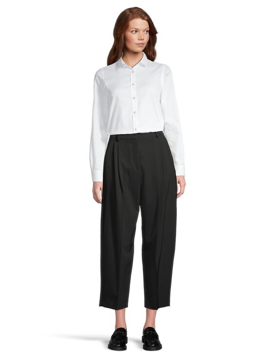 Stella McCartney - Iconic Cropped Pleated -housut - 1000 BLACK - photo 3 Stella McCartney - Iconic Cropped Pleated -housut - 1000 BLACK | Stockmann - photo 3