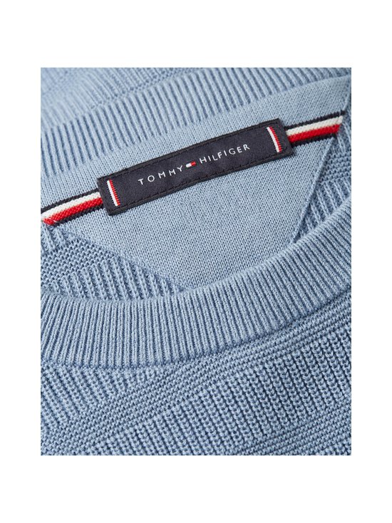 Tommy Hilfiger - Stripe Structure Crew Neck -neulepaita - C2B BRISK BLUE - photo 3 Tommy Hilfiger - Stripe Structure Crew Neck -neulepaita - C2B BRISK BLUE | Stockmann - photo 3