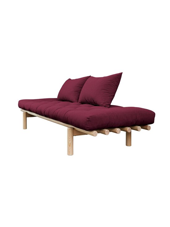 Karup - Pace-futonsohva bordeaux/mänty - PINK | Stockmann - photo 2