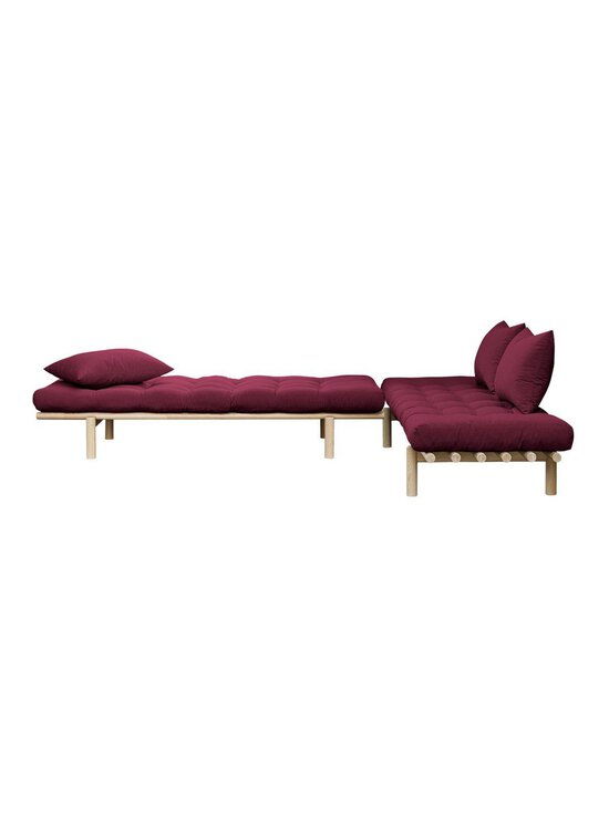 Karup - Pace-futonsohva bordeaux/mänty - PINK | Stockmann - photo 3