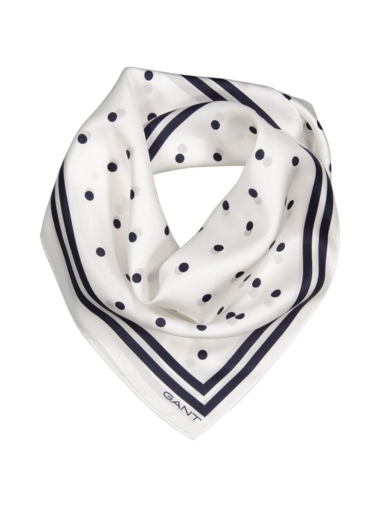 Dot Print -silkkihuivi