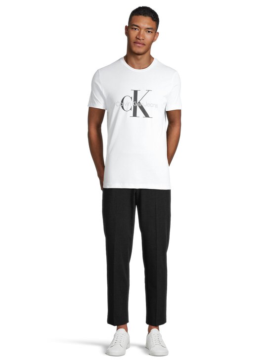 Calvin Klein Jeans - Core Monologo Slim t-paita - YAF BRIGHT WHITE - photo 2 Calvin Klein Jeans - Core Monologo Slim t-paita - YAF BRIGHT WHITE | Stockmann - photo 2