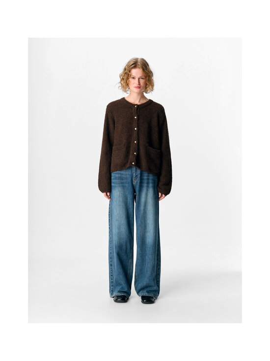 Object - Kardigan ObjSaggia - SEAL BROWN DETAIL:MELANGE | Stockmann - photo 3