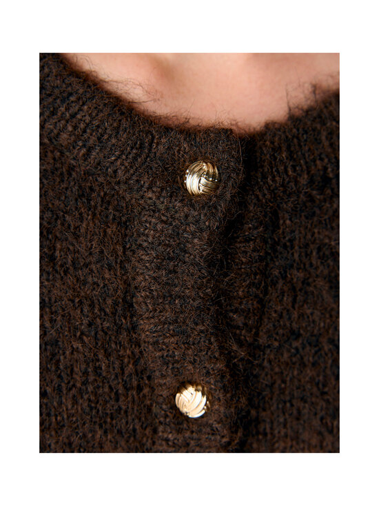 Object - Kardigan ObjSaggia - SEAL BROWN DETAIL:MELANGE | Stockmann - photo 5